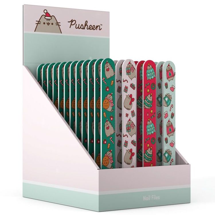 Pusheen Cat Festive Nail File