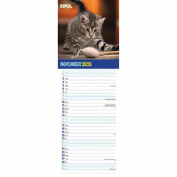 I Love Kittens RSPCA 2025 Slimline Calendar