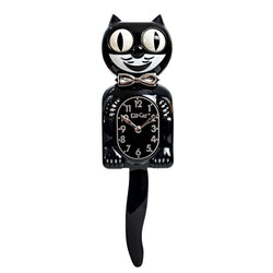 Retro Black Kit Cat Klock