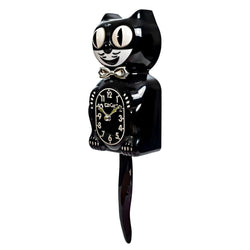 Retro Black Kit Cat Klock
