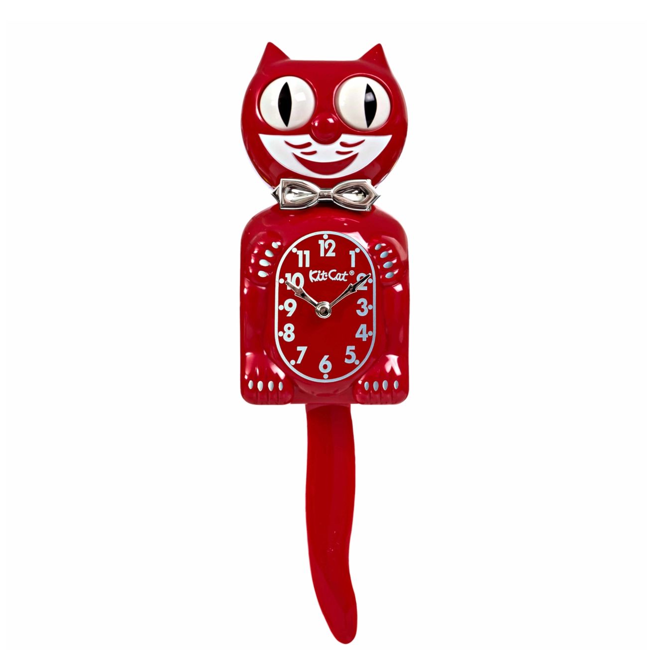 Retro Red Kit Cat Klock
