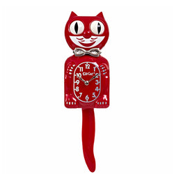 Retro Red Kit Cat Klock