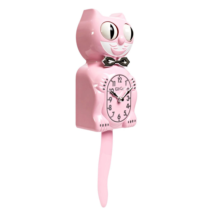 Retro Pink Kit Cat Klock