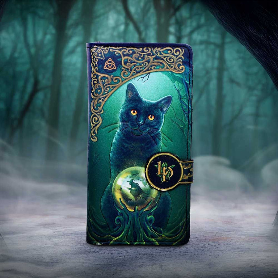 Rise of the Witches Black Cat Embossed Purse