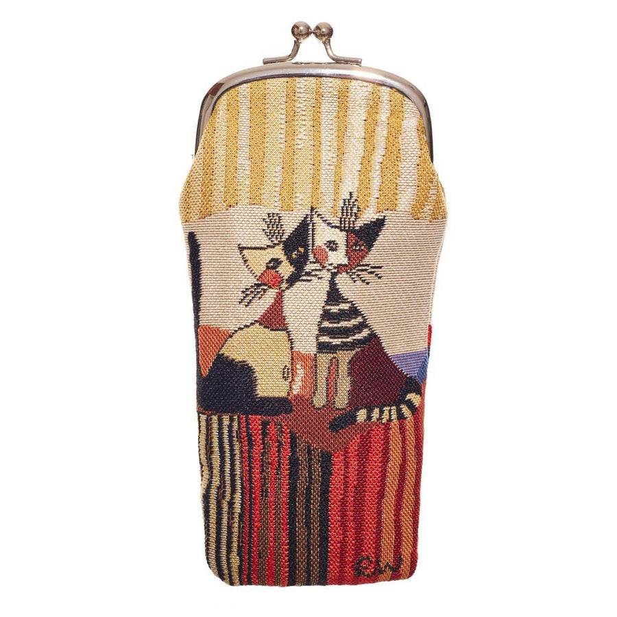 Rosina Wachtmeister Cat Tapestry Glasses Case