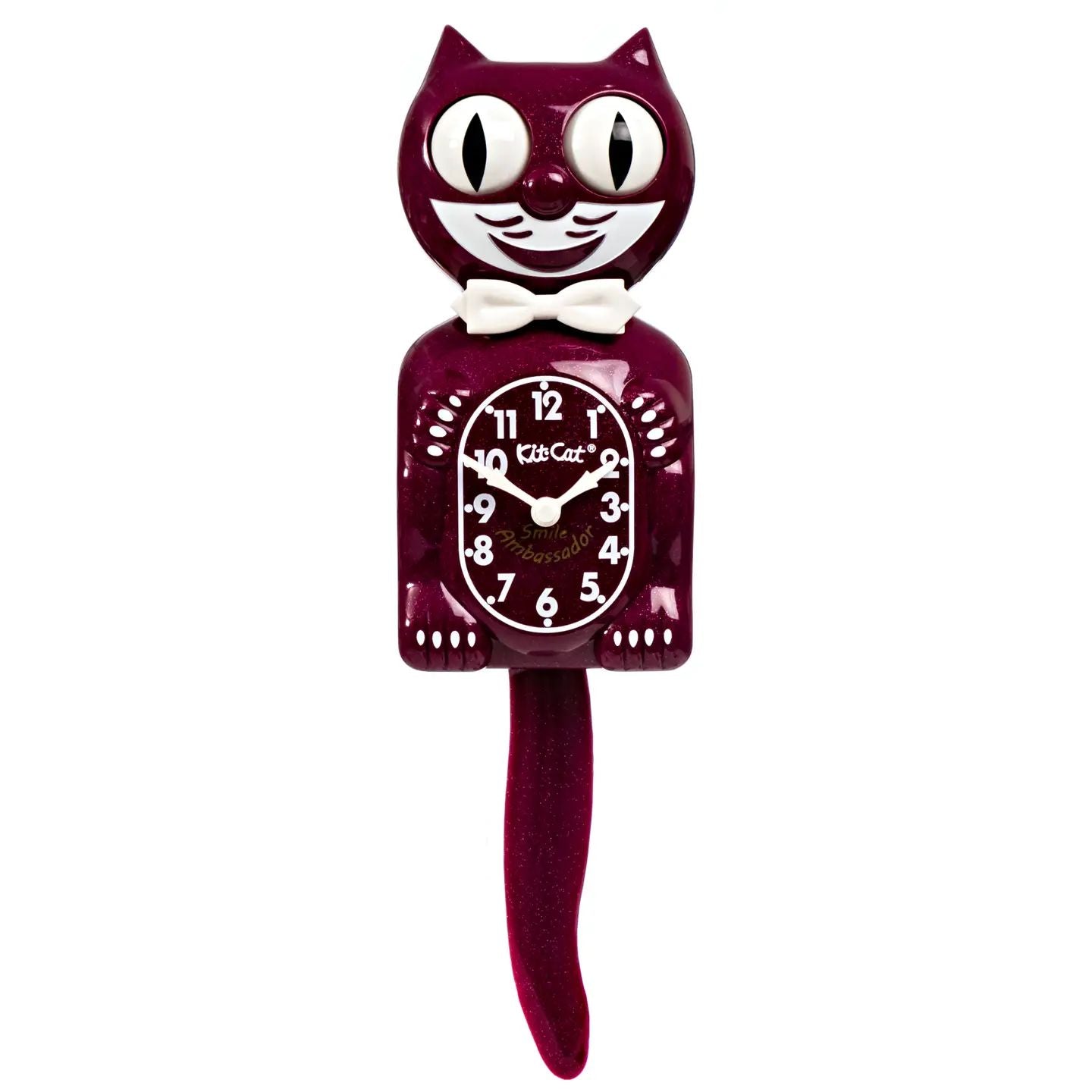 Ruby Red Smile Kit Cat Klock
