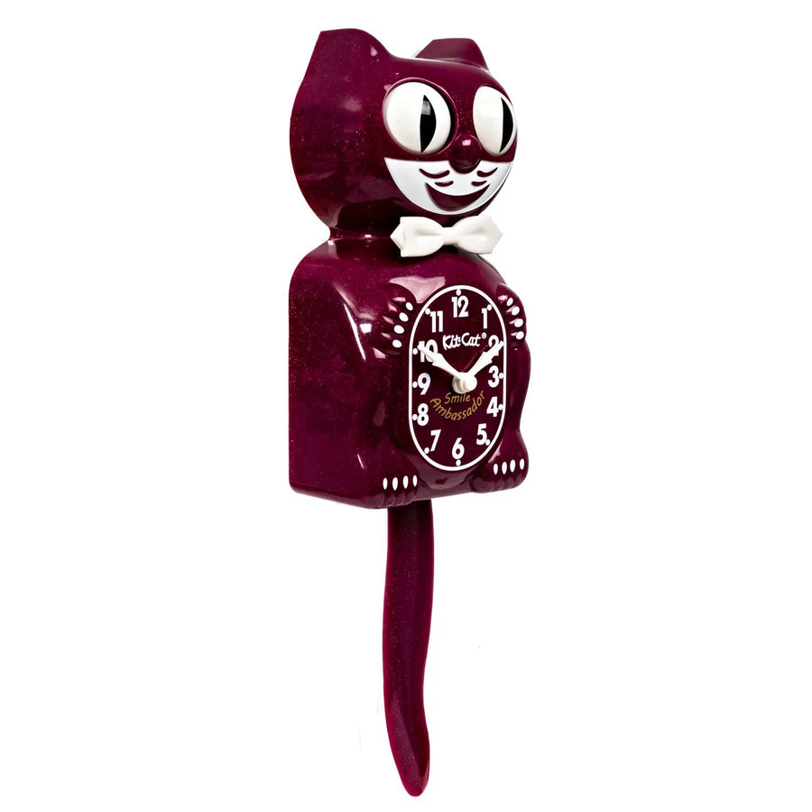Ruby Red Smile Kit Cat Klock
