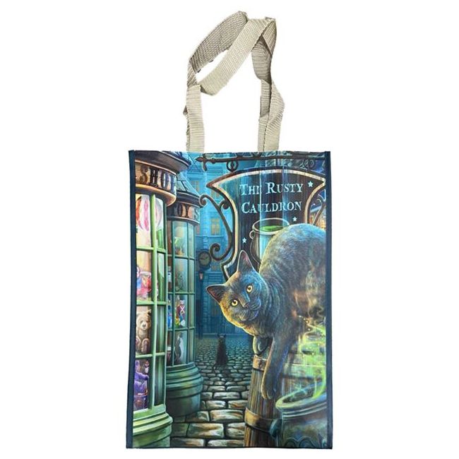 Rusty Cauldron Cat Shopper