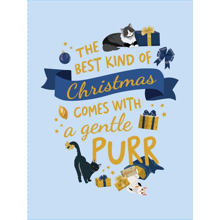 Battersea Cats Charity Pop-up Christmas Card