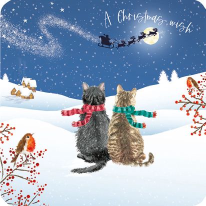 Santa's Visit Luxury Charity Card Pack