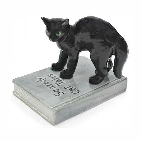 Scaredy Cat Porcelain Miniature