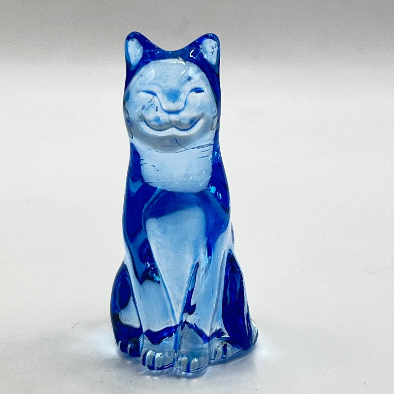 September Lucky Glass Cat