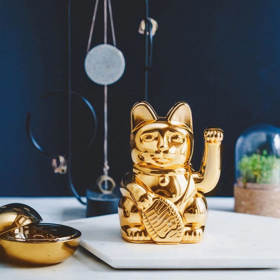 Maneki Neko by Donkey, Shiny Gold