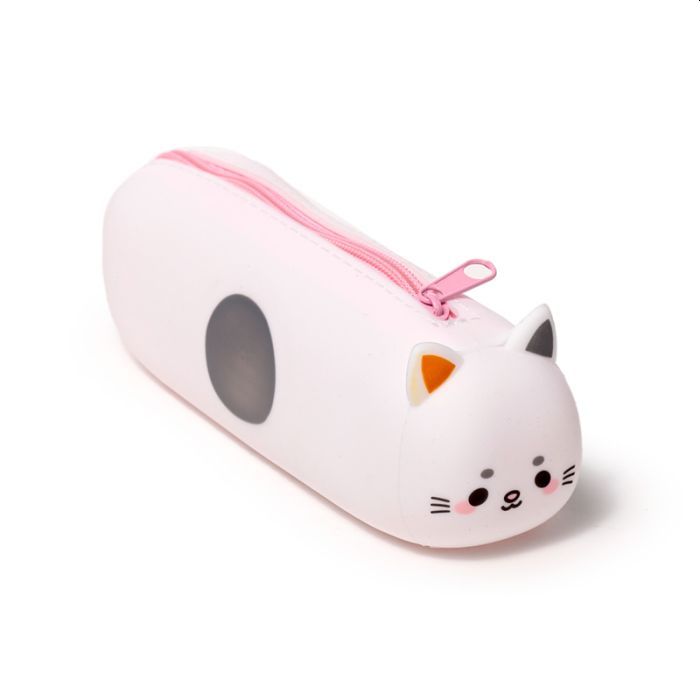 Calico Cat Silicone Pencil Case