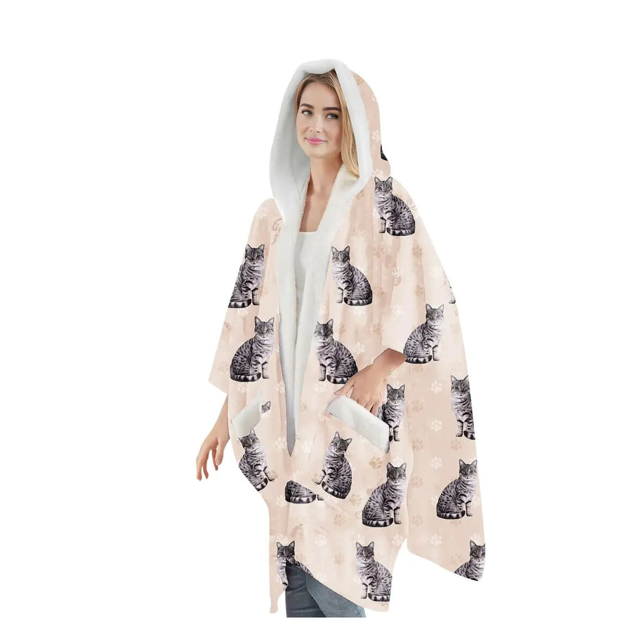 Silver Tabby Snuggle Wrap