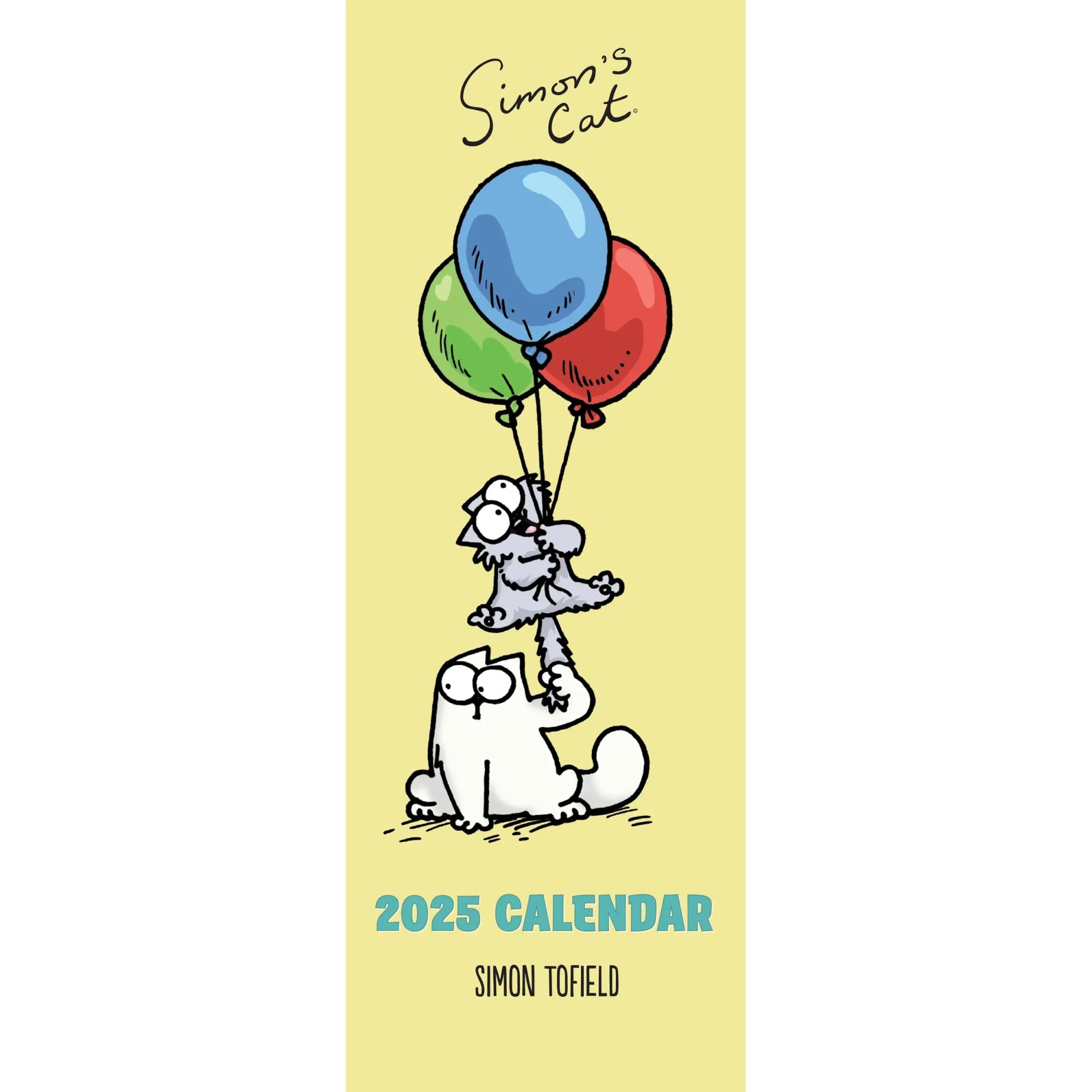 Simon's Cat 2025 Slimline Calendar