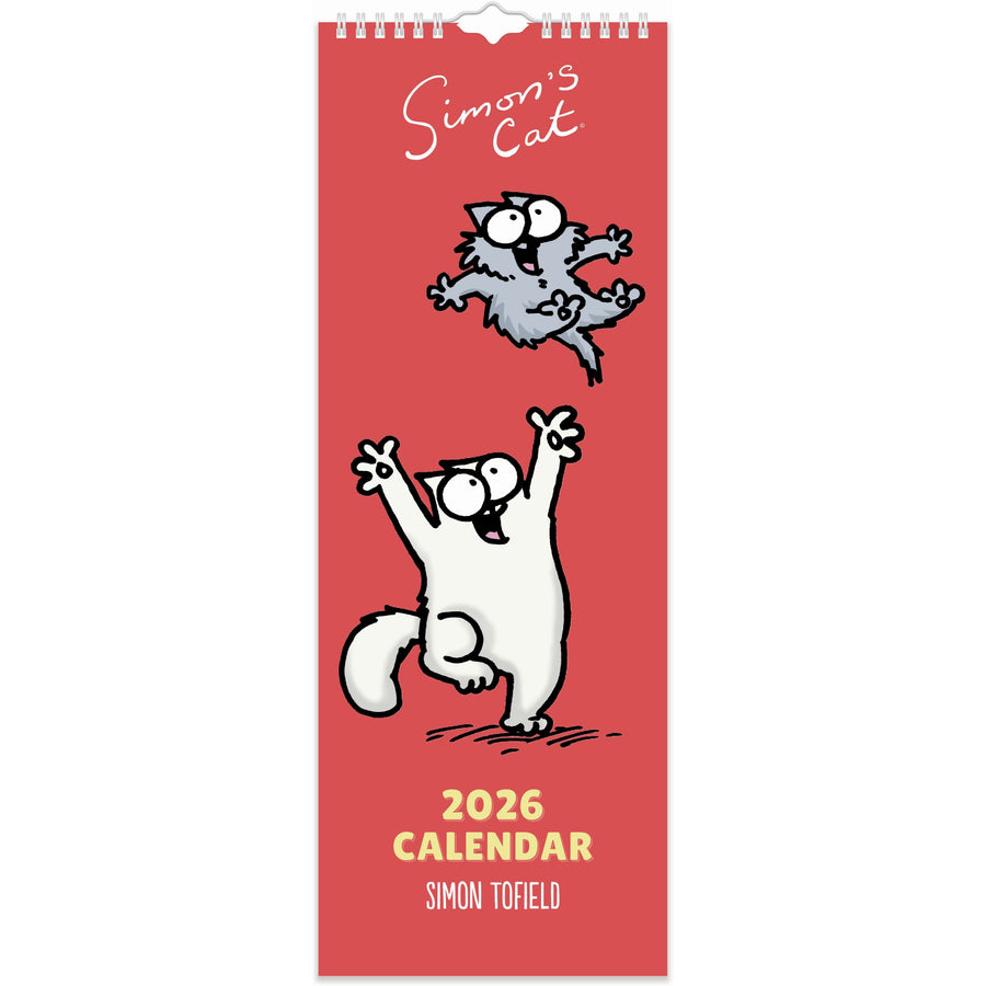 Simon's Cat 2026 Slimline Calendar