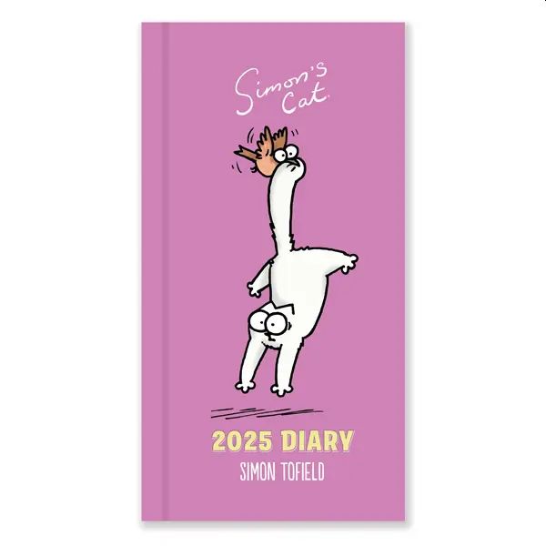 Simon's Cat 2025 Slim Diary