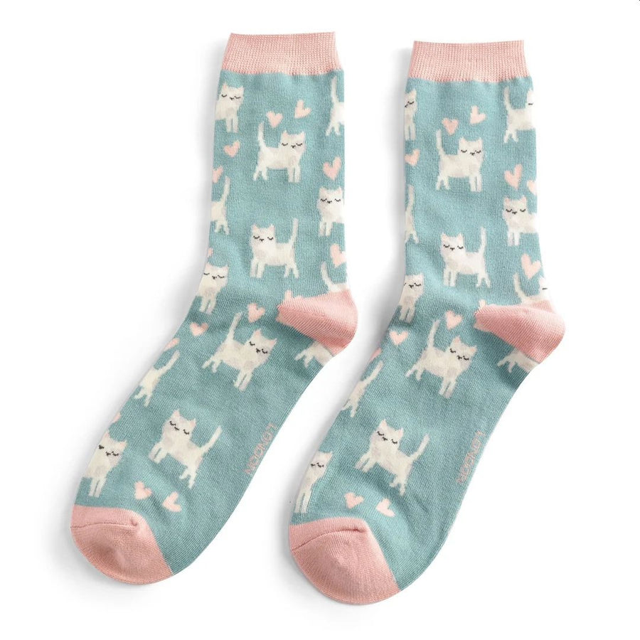 Sleepy Cats Socks UK 4-7, The Cat Gallery