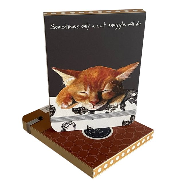 Snuggle Kitten Notebook