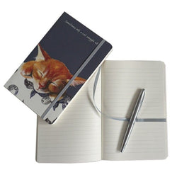 Cat Snuggle Lined Notebook