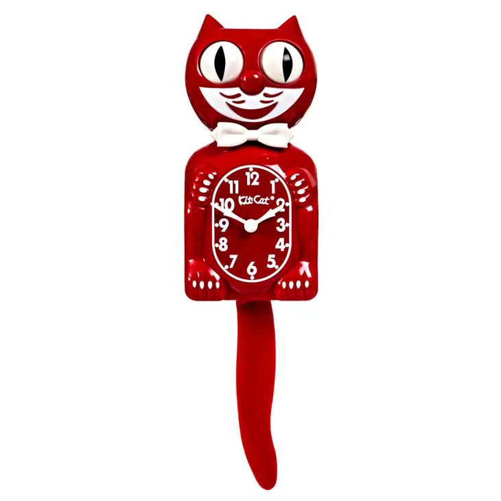 Space Cherry Kit Cat Klock