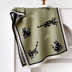 Black Spot the Cat Scarf
