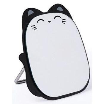 Free Standing Cat Mini Compact Mirror