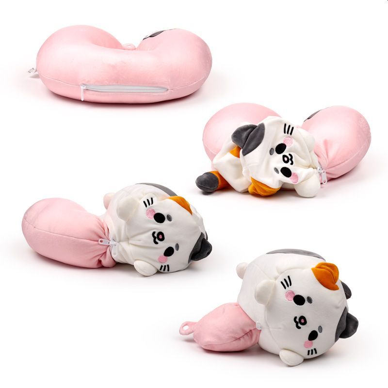 Swapseazzzz Cat Travel Pillow and Toy