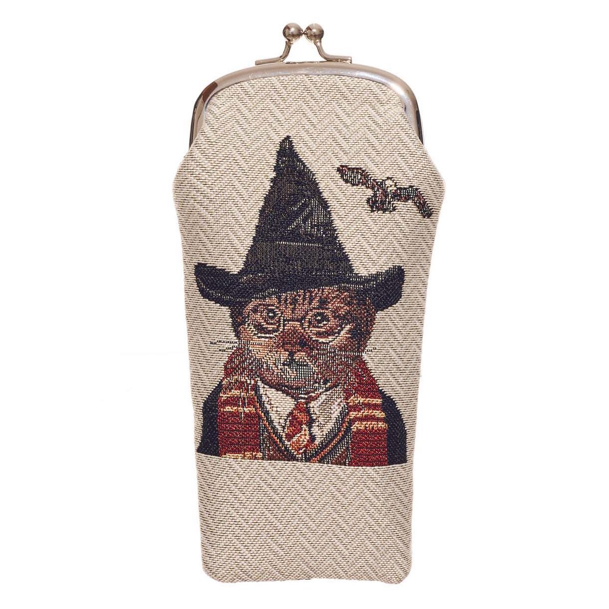 Magical Cat Tapestry Glasses Case