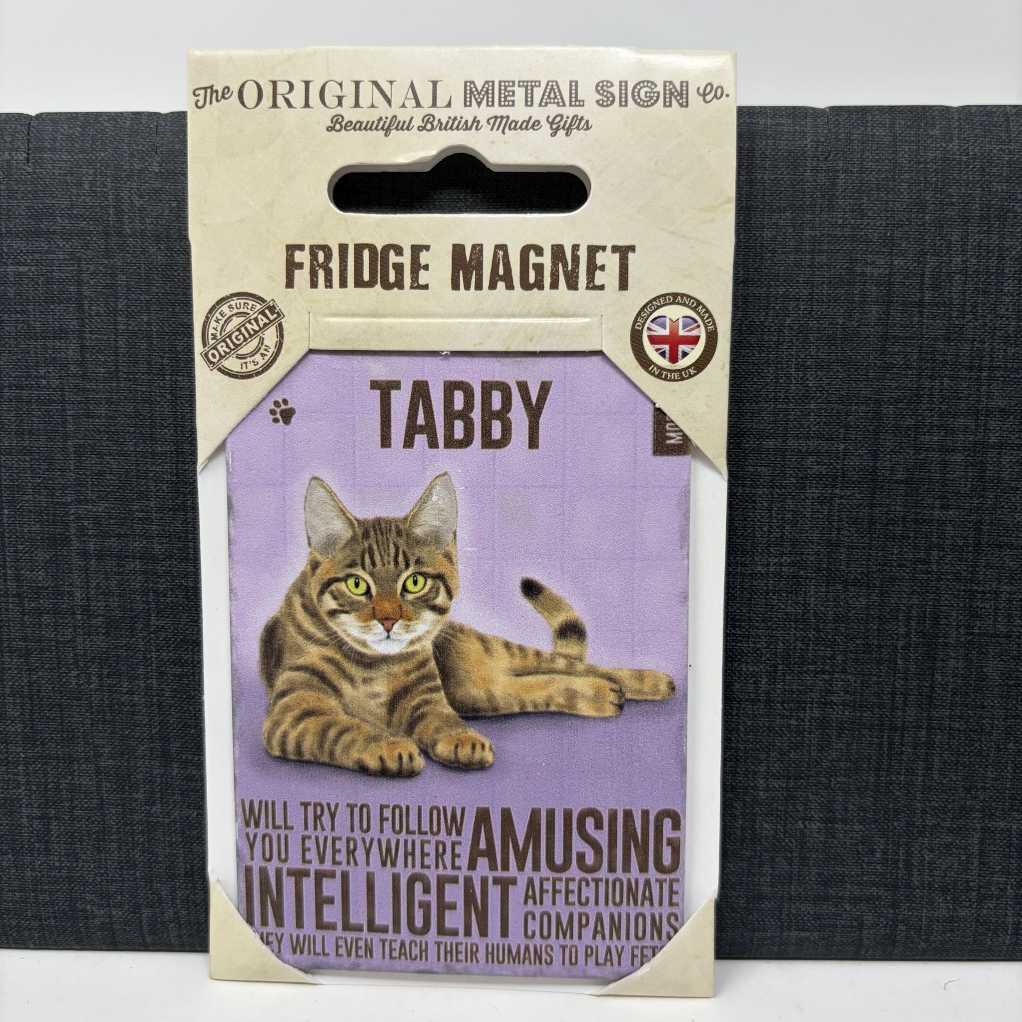 Tabby Cat Fridge Magnet
