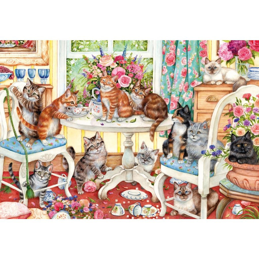 Tails from the Tea Party 500 Piece Jigsaw