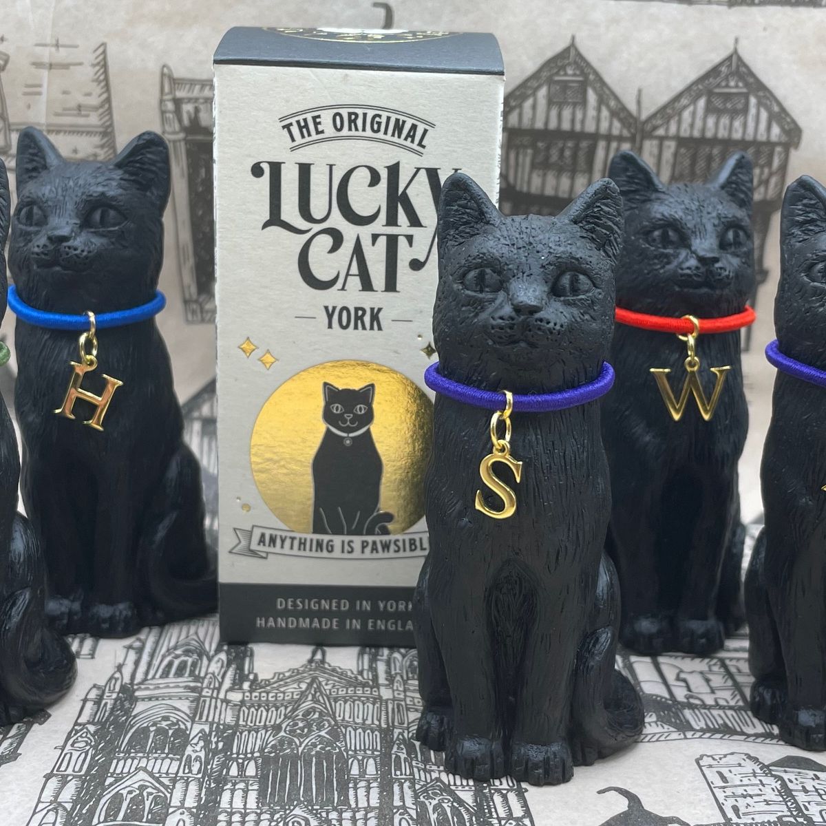 Original Lucky Textured Black Cat