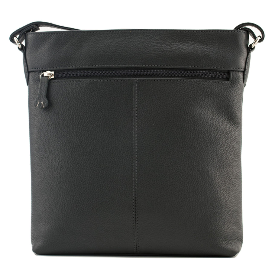 The Meowfia Leather Large Cross Body Bag