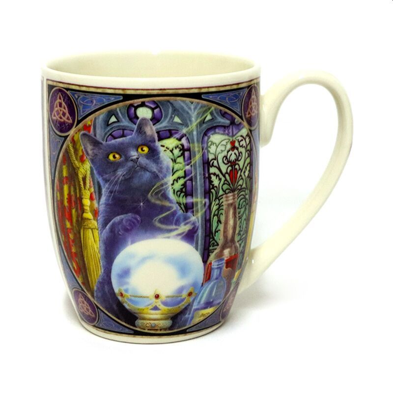 The Witch's Apprentice Cat Porcelain Mug