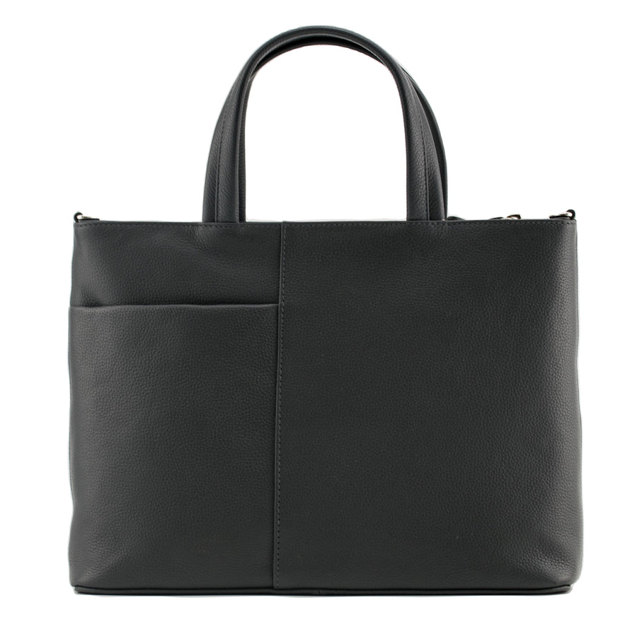 The Meowfia Leather Grab Handbag