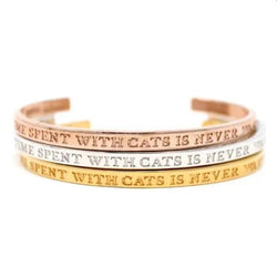 Time Spent with Cats Bangle