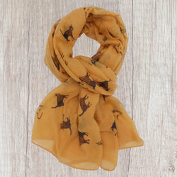 Tortie Cats Printed Scarf