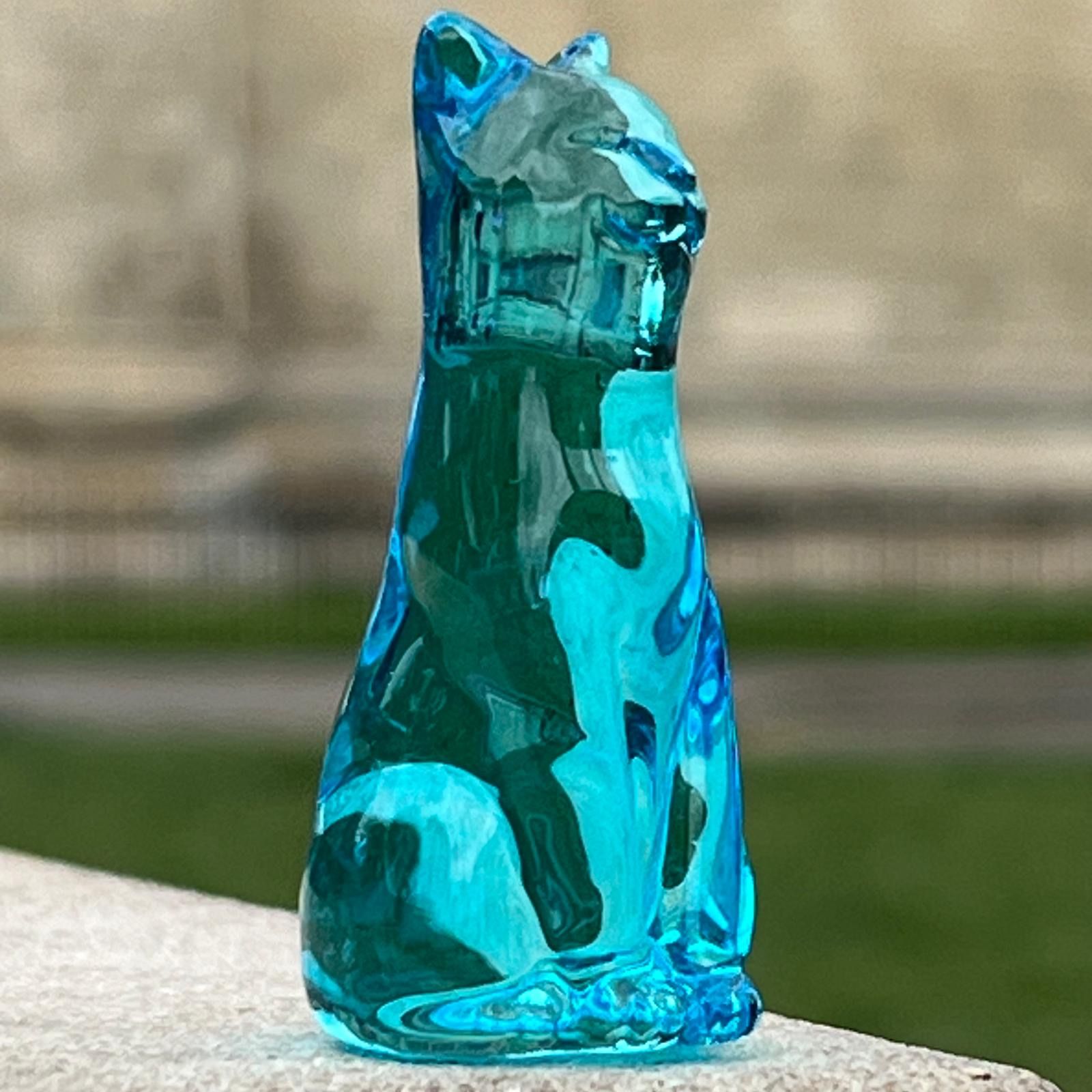 December Lucky Glass Kitten