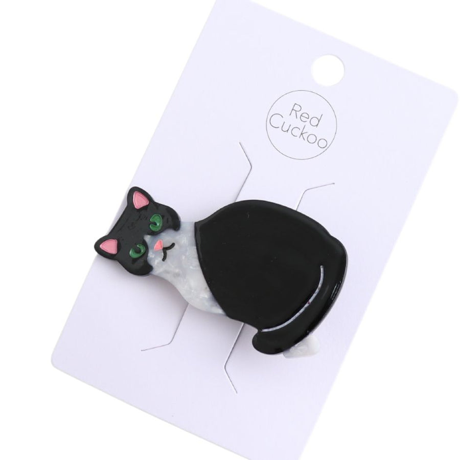 Tuxedo Cat Hair Clip