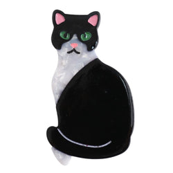 Tuxedo Cat Hair Clip