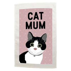 Cat Mum Tea Towel