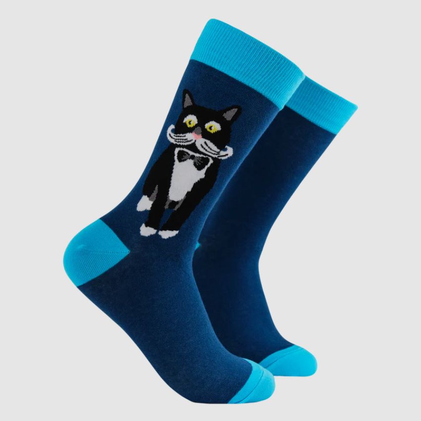 Tuxedo Cat Socks