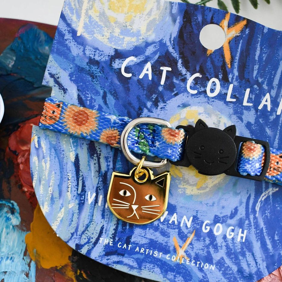 Vincent Van Gogh Cat Collar