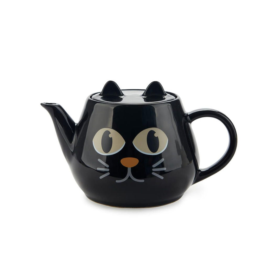 Black Cat Wake-up Teapot