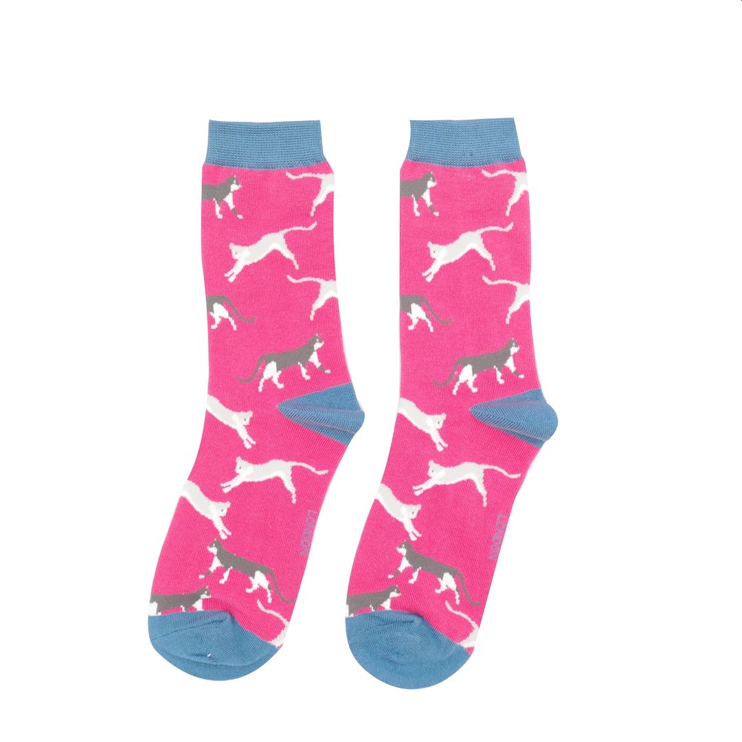 Wandering Cats Socks, UK 4-7