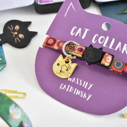 Wassily Catdinsky Cat Collar