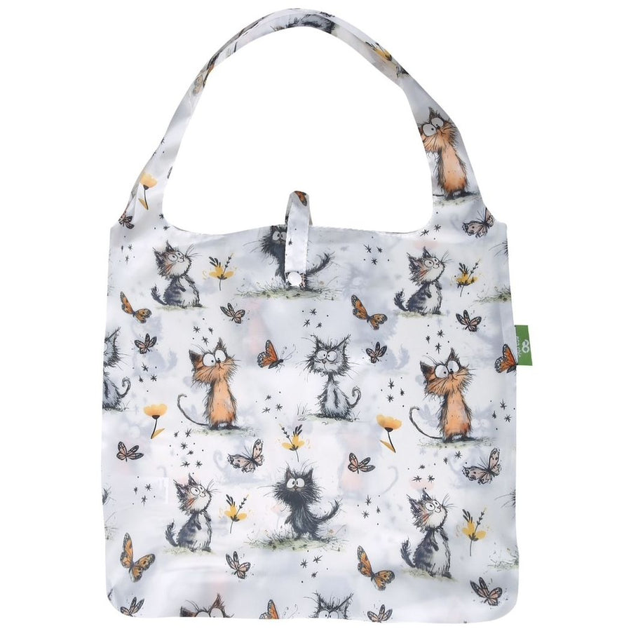 Whimsy Cats Packable Bag