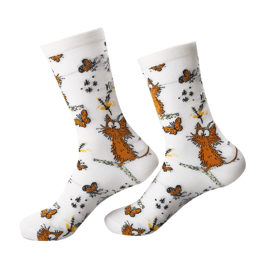 Whimsy Cats Socks UK4-8