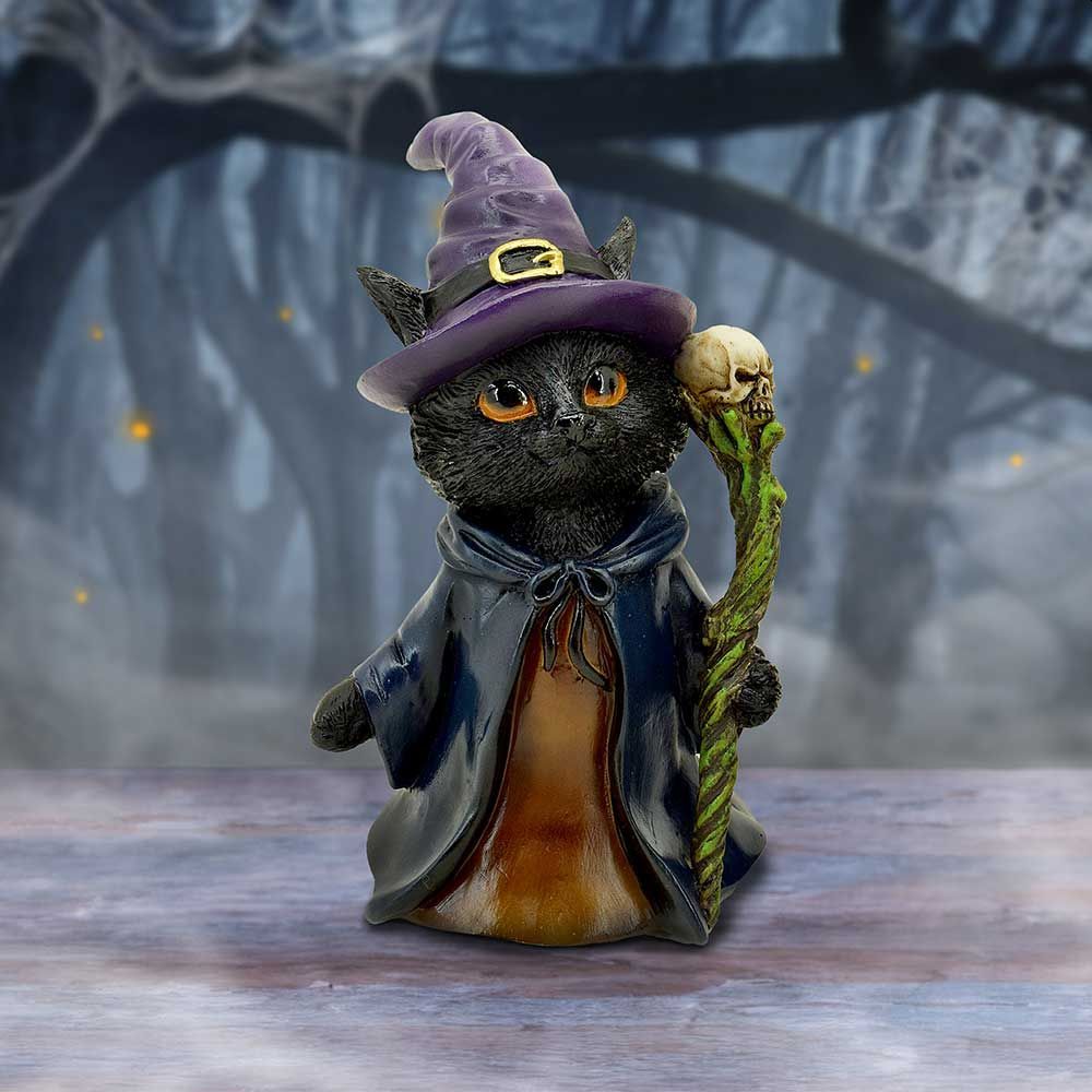 Hocus Pocus Cat Figurine Witchcraft high quality decor Halloween gift